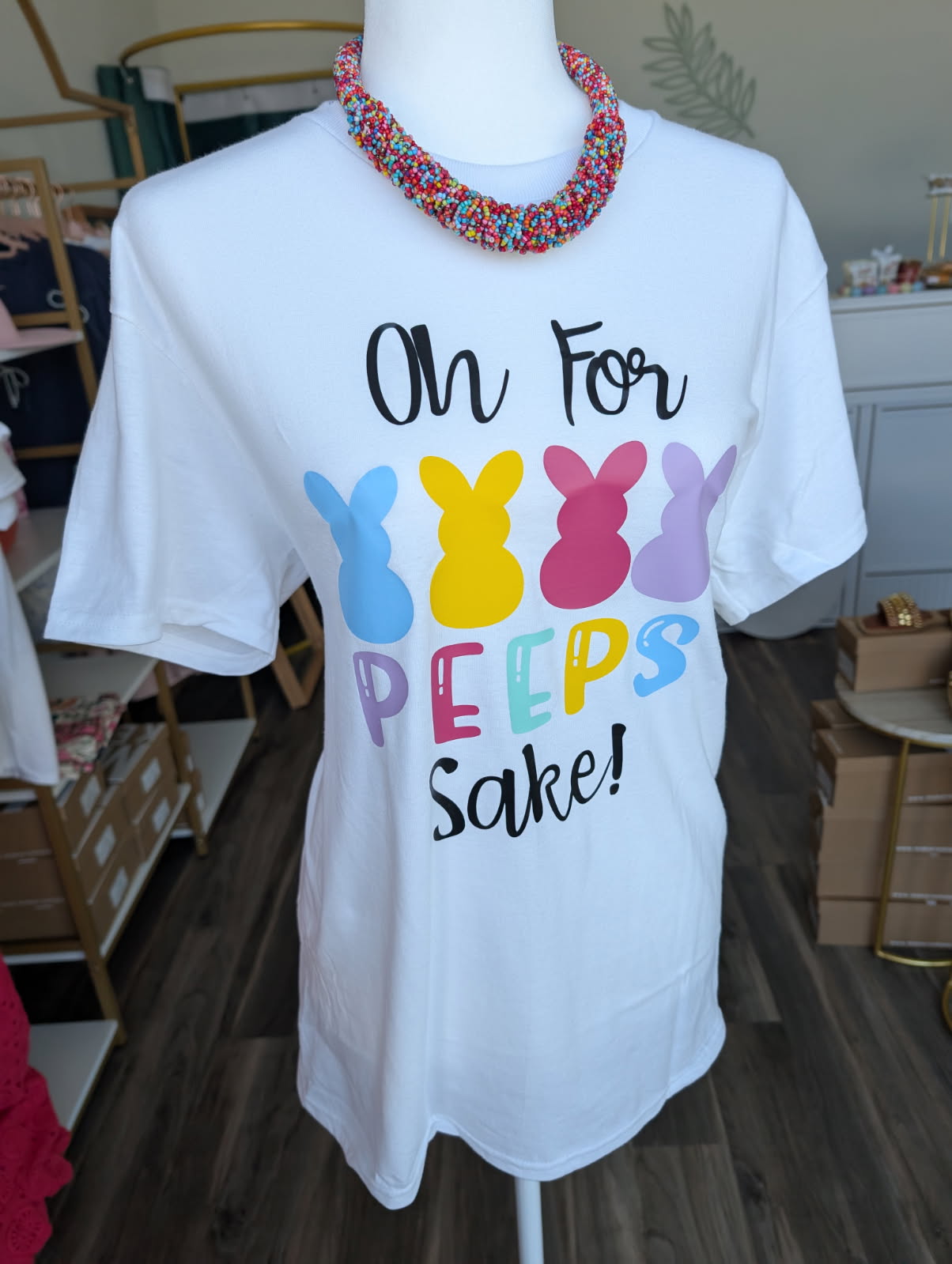 Multicolored Bunnies tee